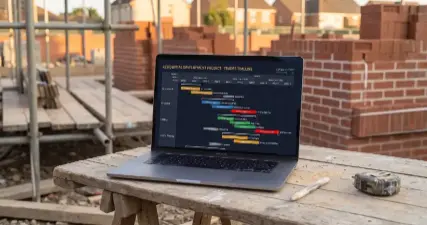 Free construction Gantt chart project management